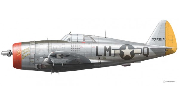 Republic P-47 D-21, Robert S. Johnson, May1944
